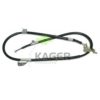 KAGER 19-6334 Cable, parking brake